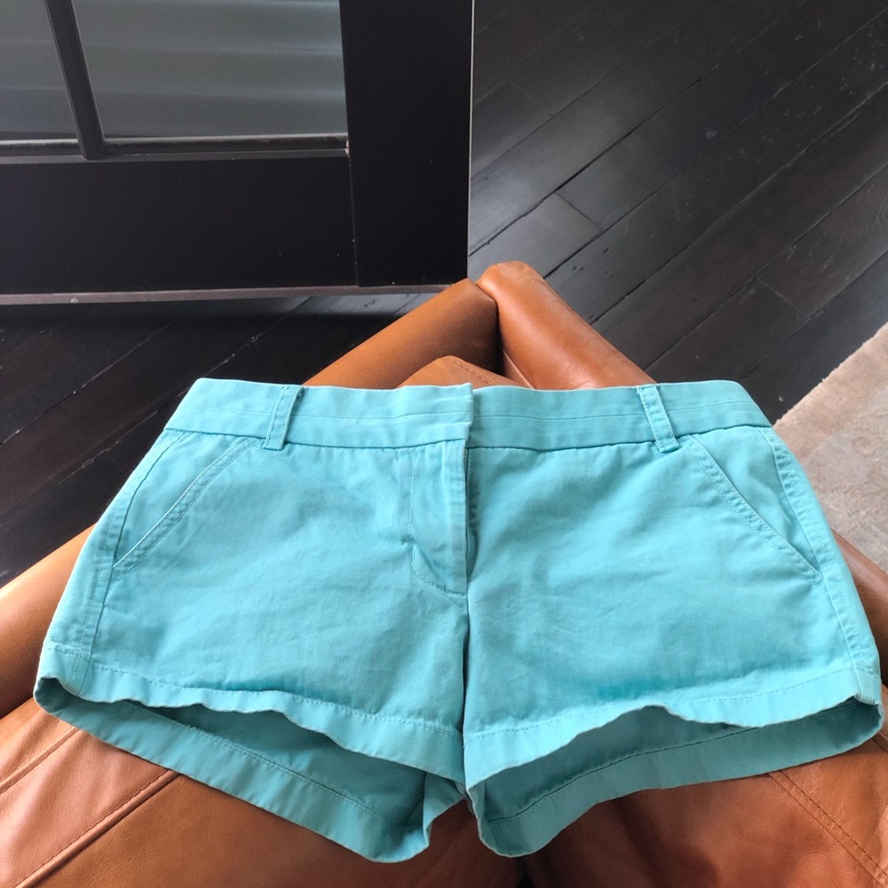 Tiffany Blue Jcrew Shorts Size 8